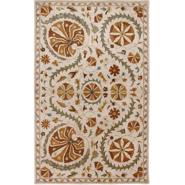 Hand-tufted Averlo Beige Rug - 8' x 10'