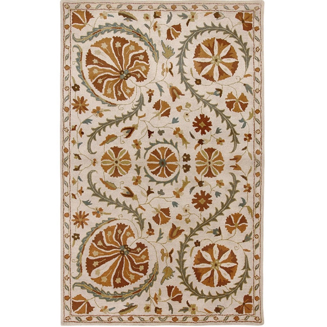 Hand tufted Averlo Beige Rug (8 X 10)