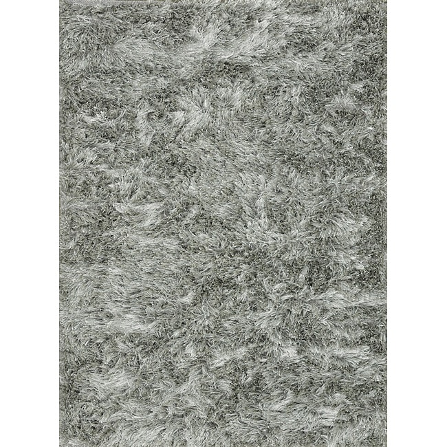 Seville Silver Shag Rug (36 X 56)