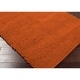 preview thumbnail 119 of 218, Handmade Jefferson Felted Wool Plush Area Rug 2'6" x 8' Runner - Rust - Runner/Rectangle