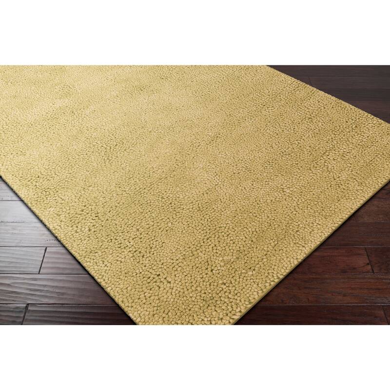 Handmade Jefferson Felted Wool Plush Area Rug