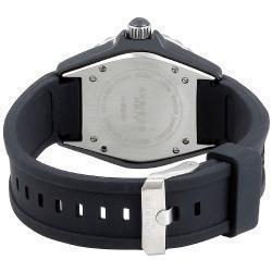 NWT Akribos XXIV Akribos Chronograph Black Dial Black Ceramic Ladies Watch Akribos XXIV Chronograph Watch Women Black Moon Phase  main image 4