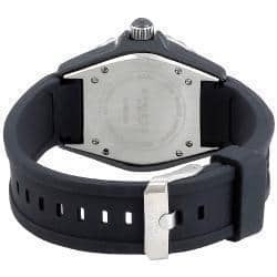 Akribos XXIV Women's Ceramic Black Strap Watch
