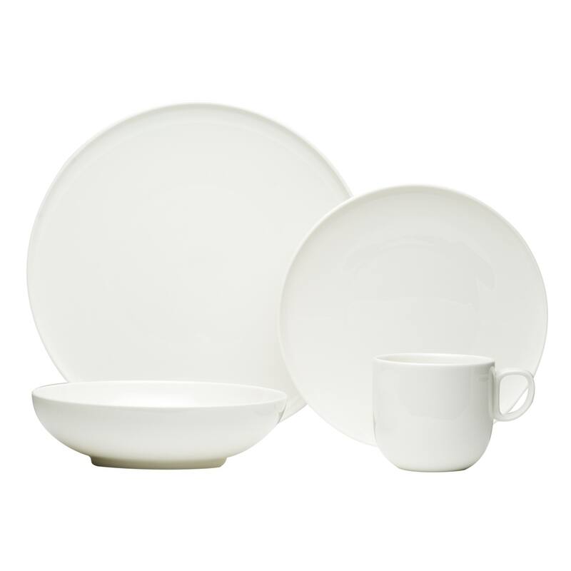 Every Time White Coupe Dinner Plates 11" (Set of 6)