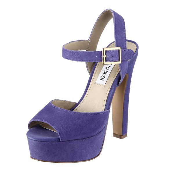 Shop Steve Madden Women's Lavender Platform Pumps - Free Shipping On ...