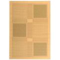Safavieh Lakeview Natural/ Olive Green Indoor/ Outdoor Rug - 9' x 12'