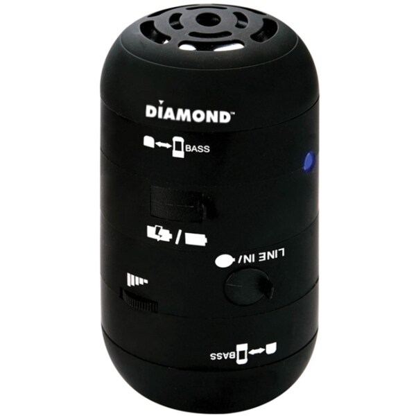 DIAMOND Mini Rocker MSPBT200 Speaker System - 4 W RMS - Wireless Spea