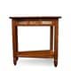 preview thumbnail 4 of 13, Copper Grove Ixia Rustic Oak and Slate Tile Recliner Wedge