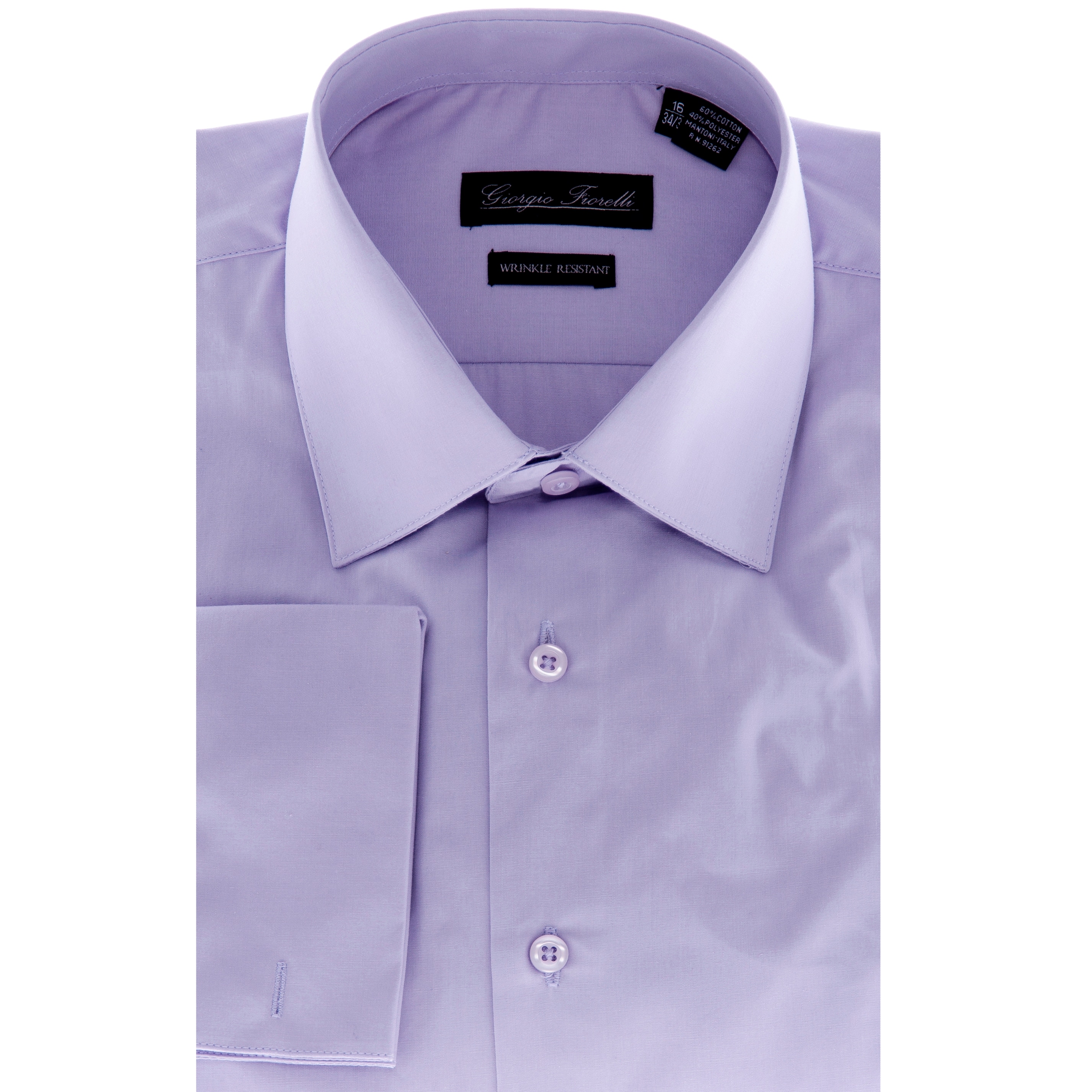 Mens Lavender Modern fit Dress Shirt