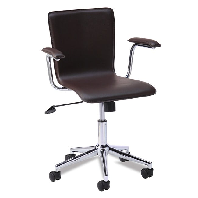 Shop Favorite Finds Brown Steel Desk Chair Free Shipping Today