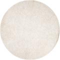 Hand-woven White Pitzer Soft Shag Area Rug - 6'