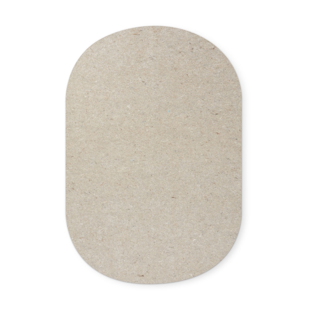 Rotell Felt Square Rug Pad - Grey