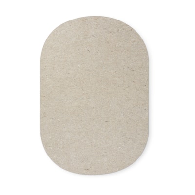 Rotell Felt Square Rug Pad - Grey