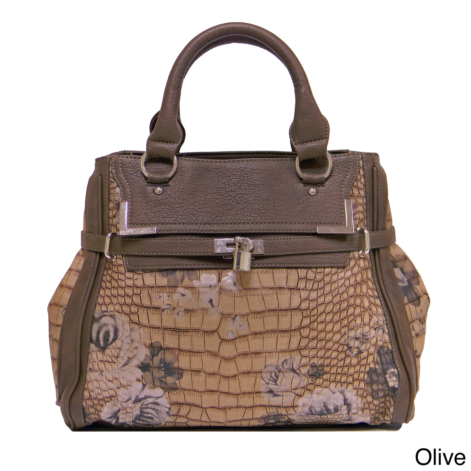 Donna Bella Designs 'Timeless Floral' Hobo Bag - Overstock Shopping ...