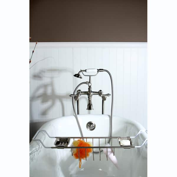 Kingston Brass Vintage Clawfoot Bath Tub Shelf - On Sale - Bed Bath ...