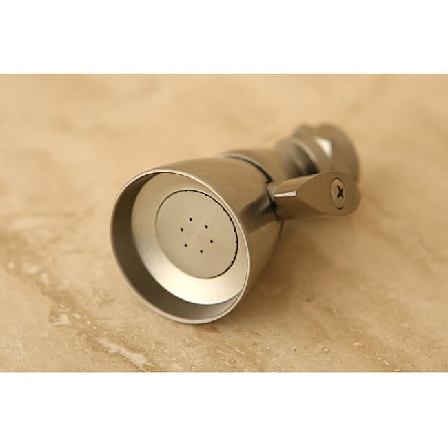 Kingston Brass Satin Nickel Solid Brass Adjustable Shower Head