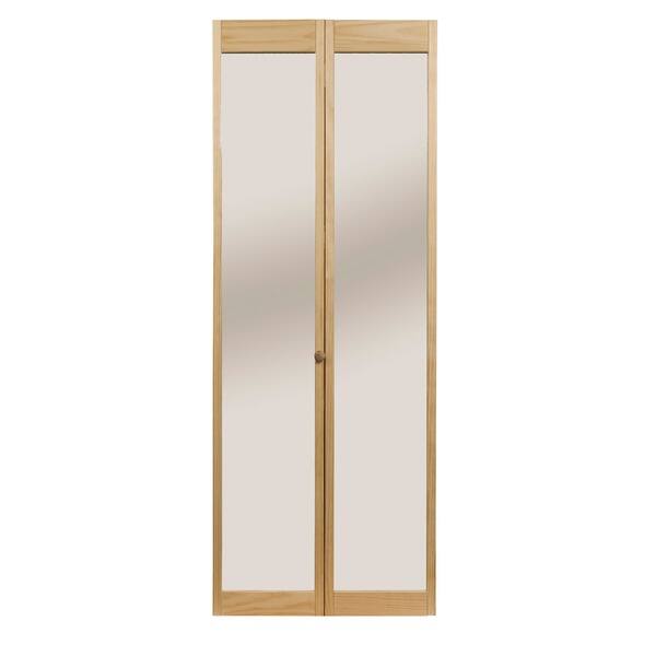Shop 907 Traditional 36 Inch Wide Unfinished Natural Pine Bifold