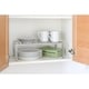 seville classics expandable kitchen counter and cabinet shelf