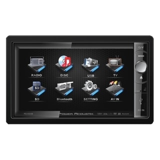 Power Acoustik PD-650B Car DVD Player - 6.5" Touchscreen LCD - 208 W