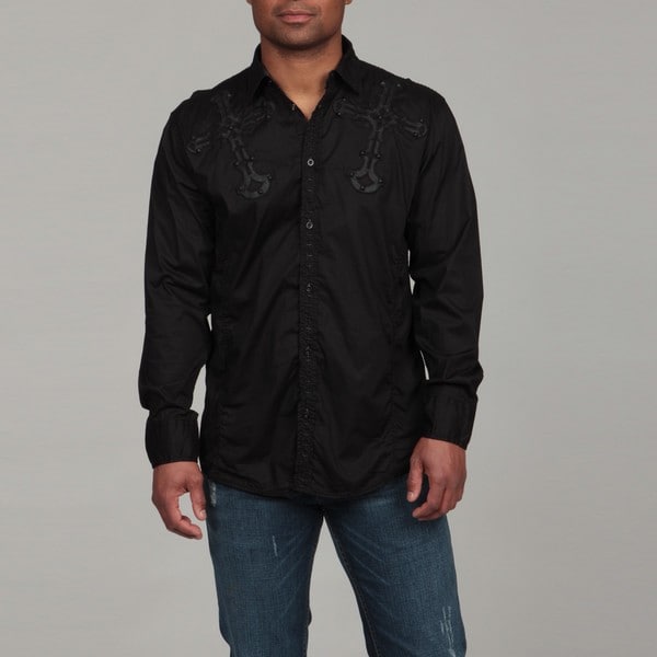 Roar Mens Allegiance Stud Detail Shirt