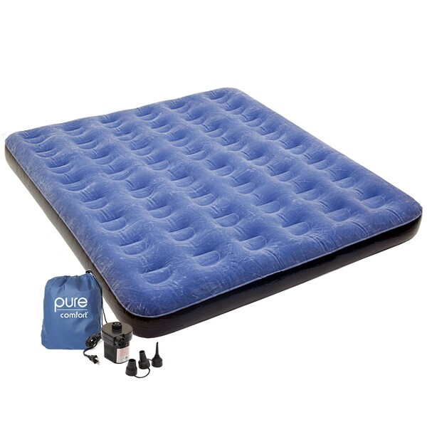 airbed with battery pump