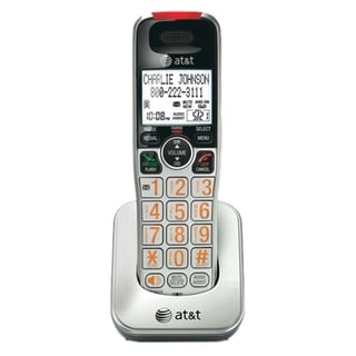 AT&T CRL30102 Accessory Handset, Silver/Black