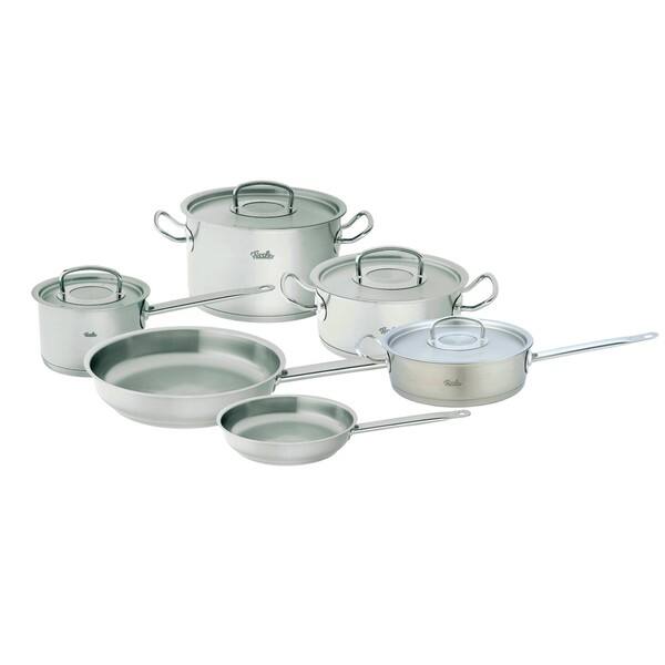 slide 1 of 1, Fissler Pro Collection 10-Piece Kitchen Cookware Set