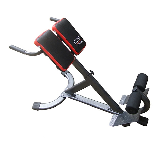 Pure Fitness Hyperextension Bench - Free Shipping Today - Overstock.com