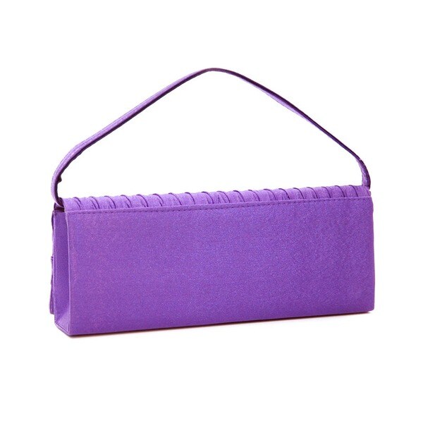 lavender clutch purse