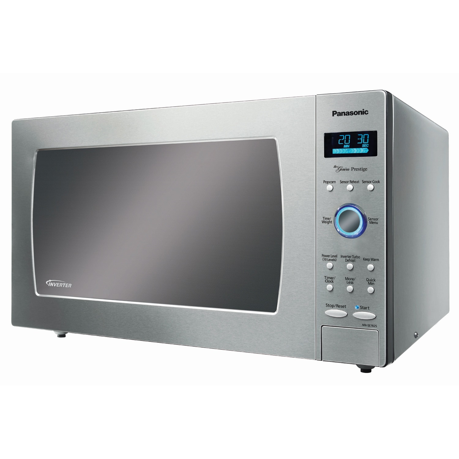 Shop Panasonic Genius Prestige NNSE782S Microwave Oven Free Shipping Today Overstock 6499888