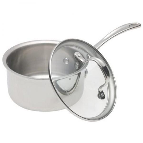Calphalon Tri-ply Stainless Steel 1.5-qt Saucepan with Glass Lid - Free ...
