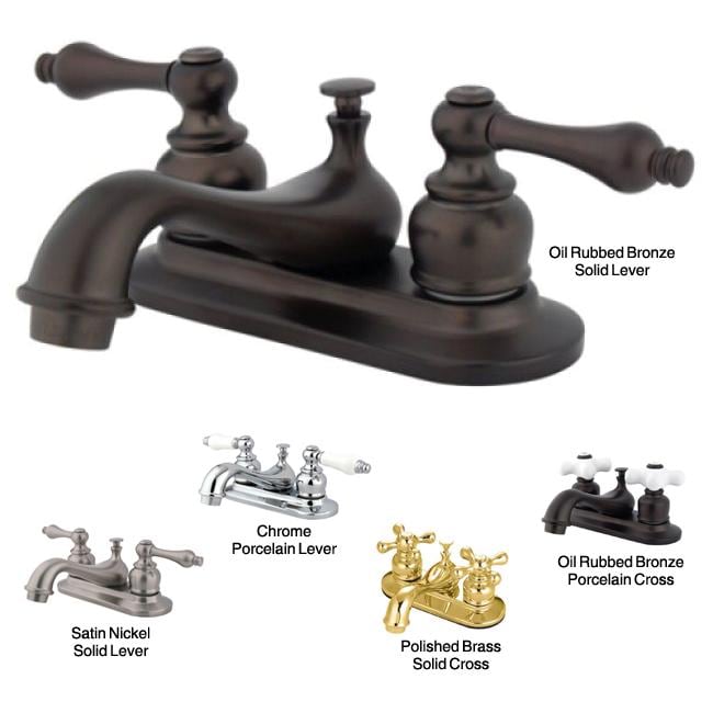 Restoration Classic Two handle Bathroom Faucet  