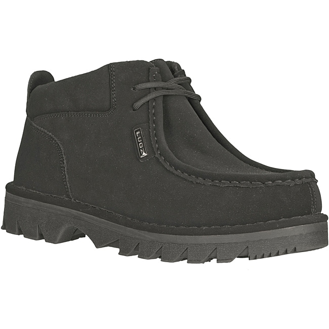 Shop Lugz Men's 'Fringe' Black Durabrush Boots - Free Shipping On ...