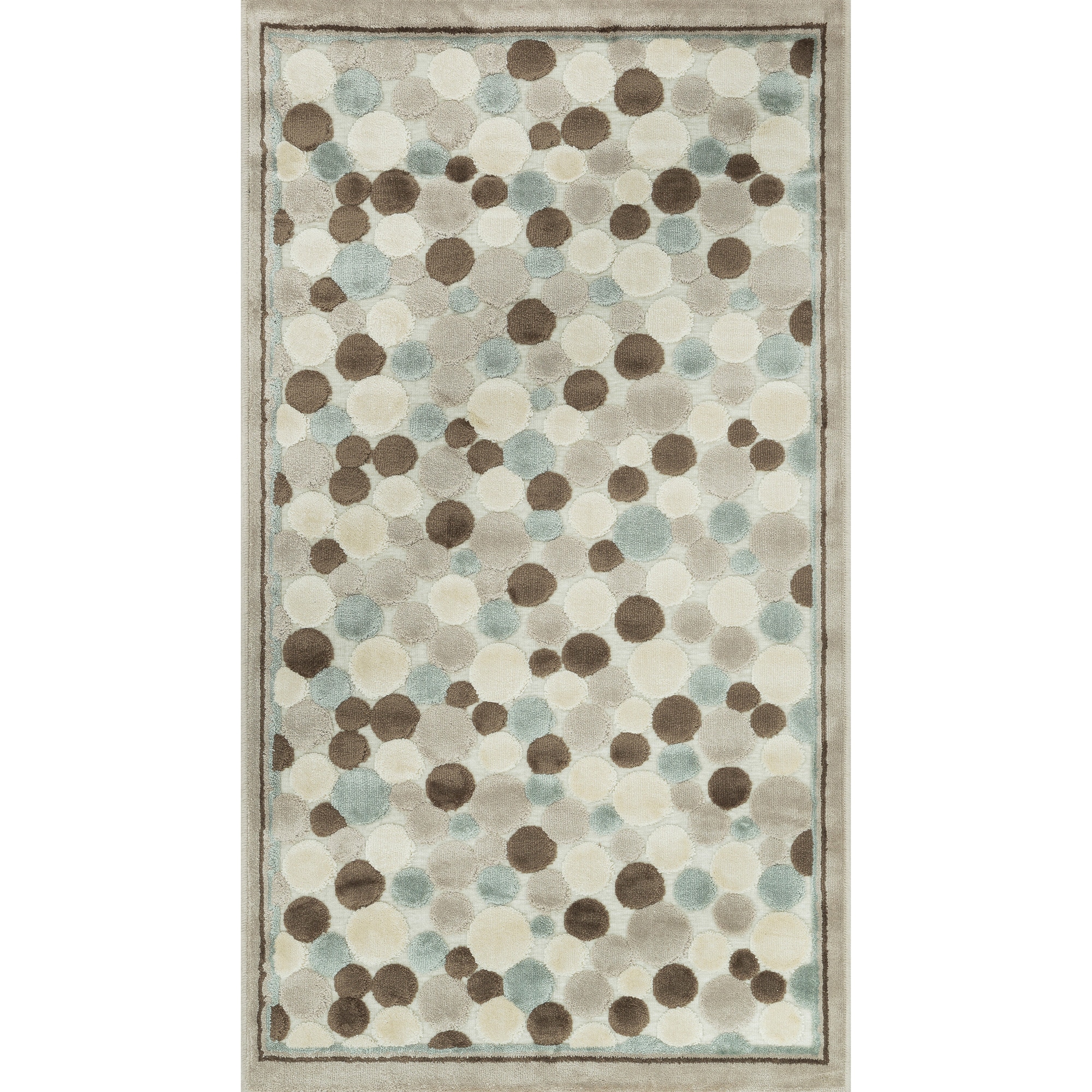 Madison Ivory/ Multi Rug (23 X 39)