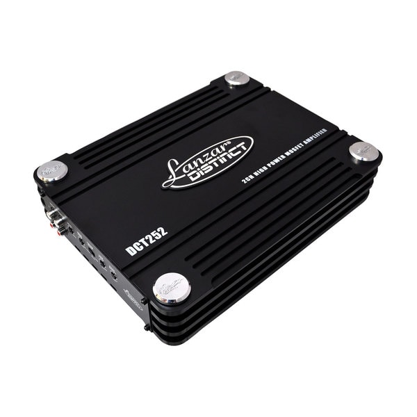 Lanzar Distinct DCT252 Car Amplifier   @ 4 Ohm2 x 1.05 kW @ 2 Ohm   3 Lanzar Car Amplifiers