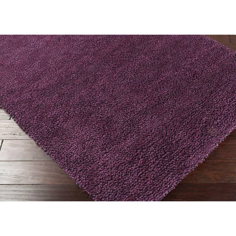 Handmade Jefferson Felted Wool Plush Area Rug