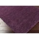 preview thumbnail 120 of 218, Handmade Jefferson Felted Wool Plush Area Rug 2' 6" x 8' - Purple - Runner