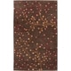 preview thumbnail 49 of 196, Sakura Handmade Transitional Floral Wool Area Rug 2' x 3' - Brown - Runner/Rectangle