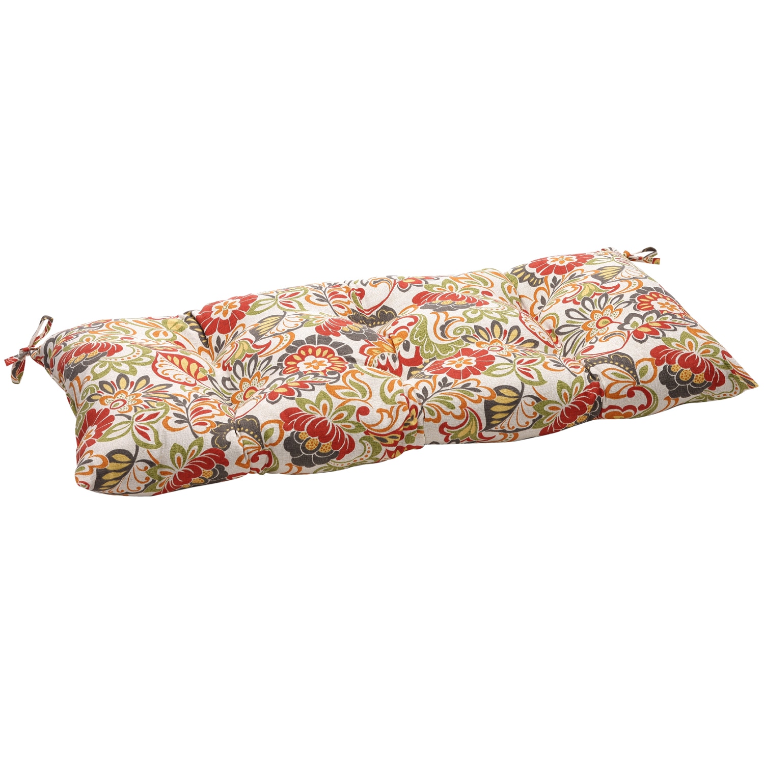Pillow Perfect Outdoor Indoor Zoe Multicolor Swing Bench Cushion