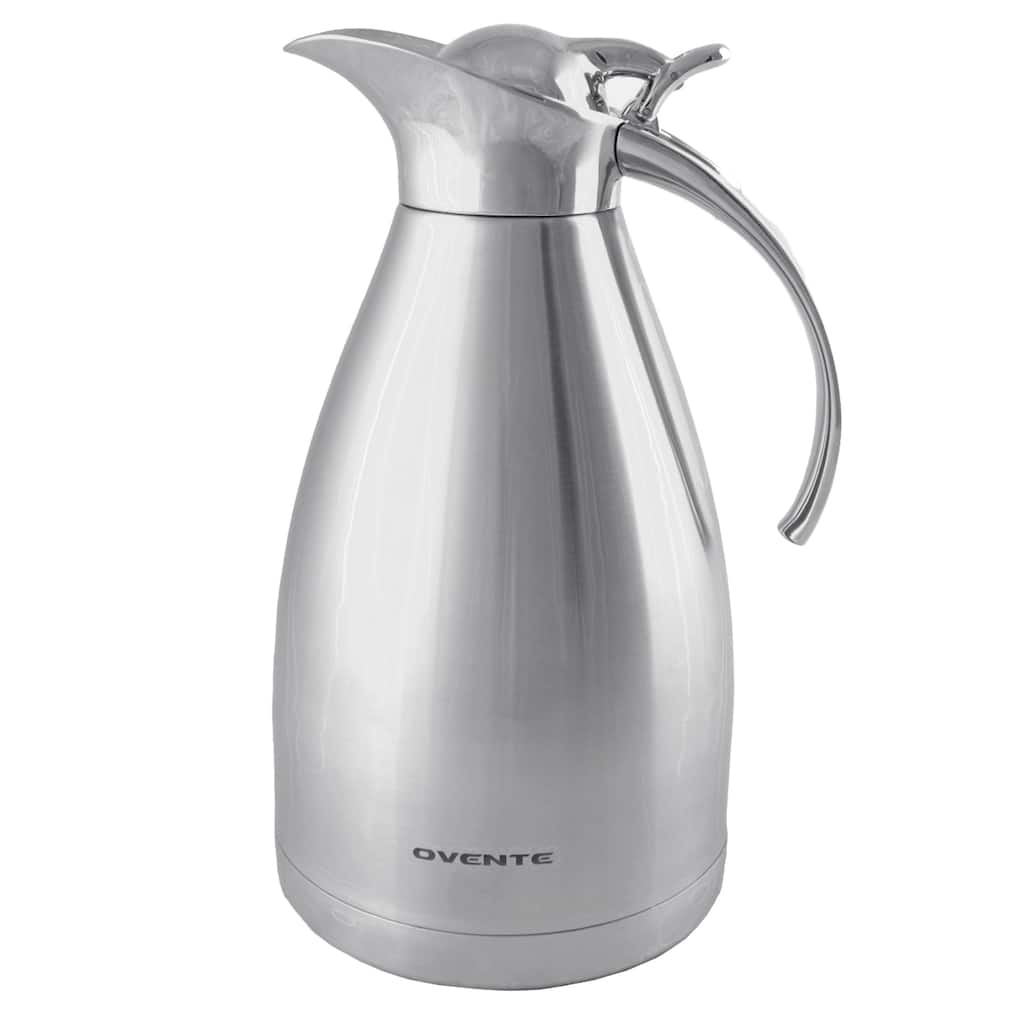 Ovente 1.5-Liter Double Stainless Steel Vacuum body Carafe