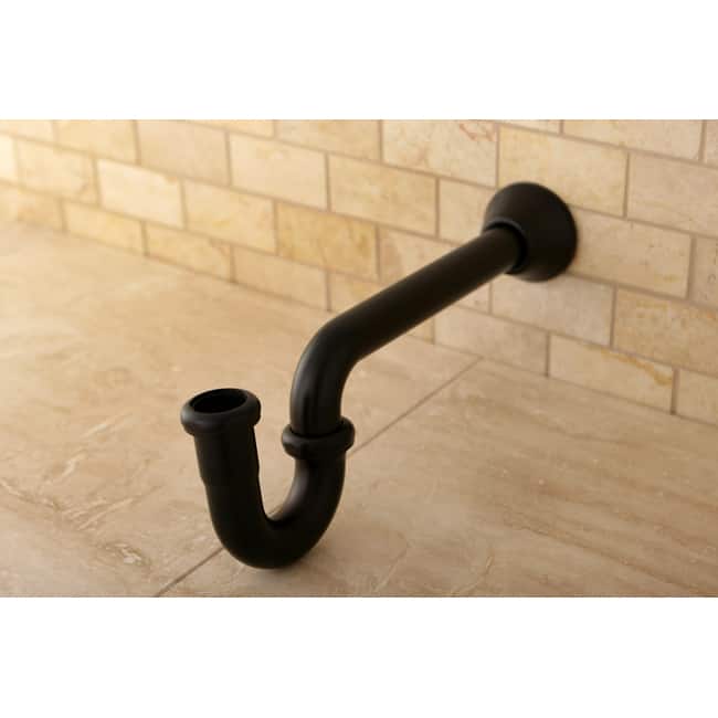 Kingston Brass Oil Rubbed Bronze Vintage 1-1/4 inch Decor P-trap