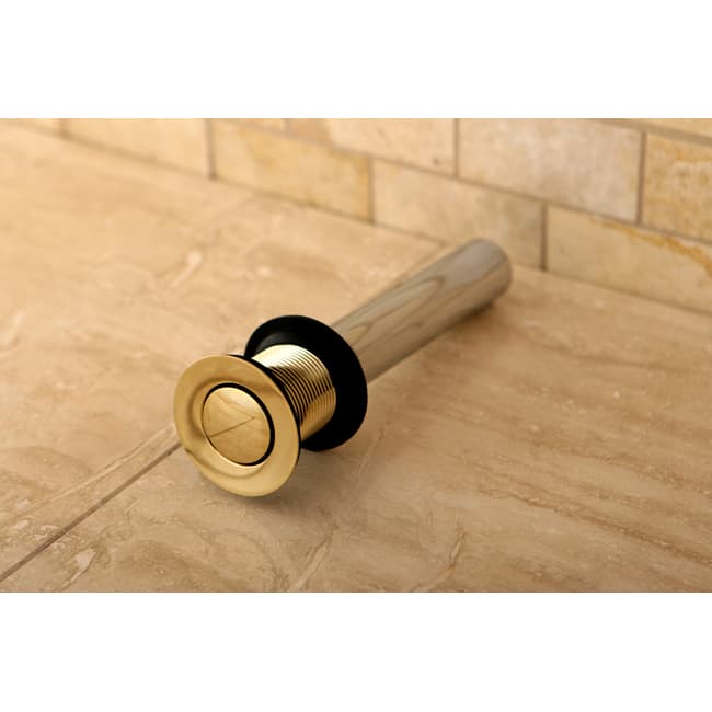 Kingston Brass Vessel Sink Polished Brass Pop-Up Drain Assembly