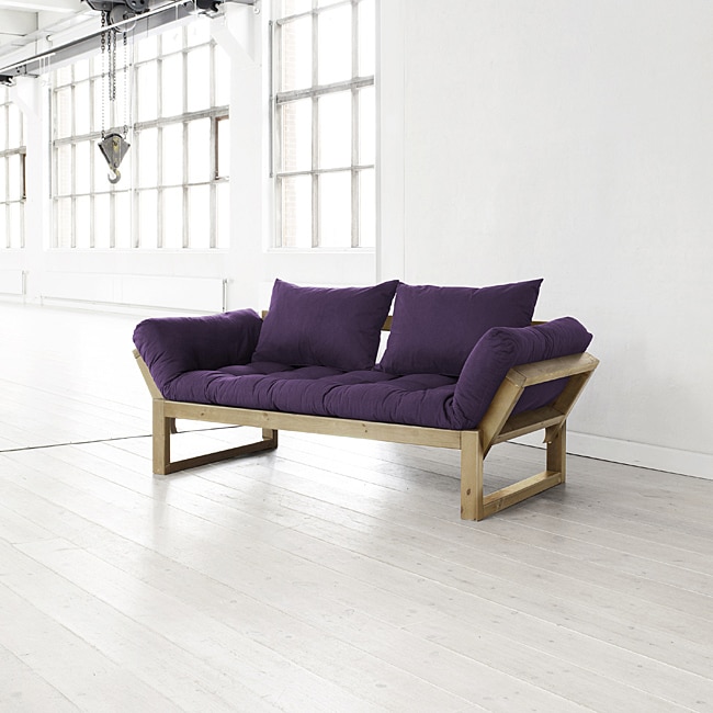 Fresh Futon Fresh Futon Edge Purple Tan Size Full