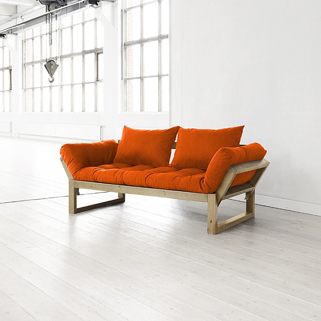 Fresh Futon Orange Fresh Futon Edge Tan Size Full