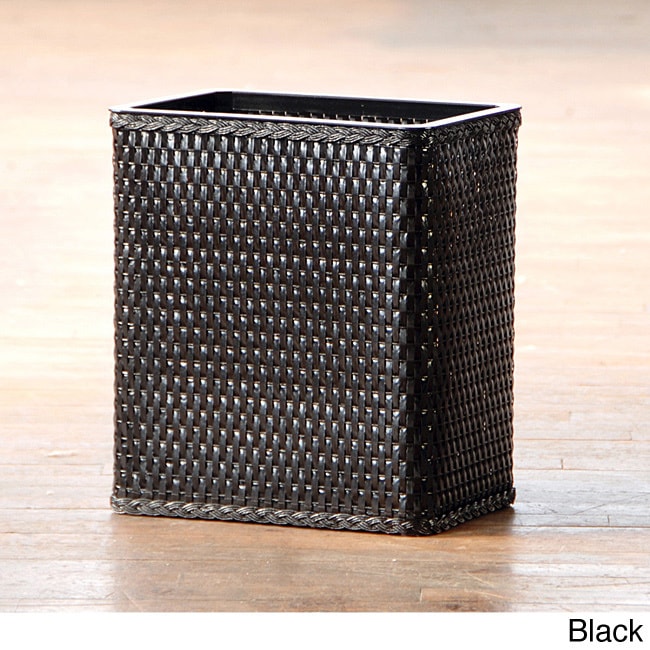 Carter Rectangular Woven Wastebasket