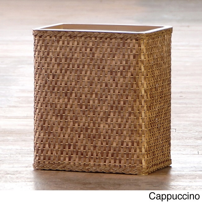 Carter Rectangular Woven Wastebasket