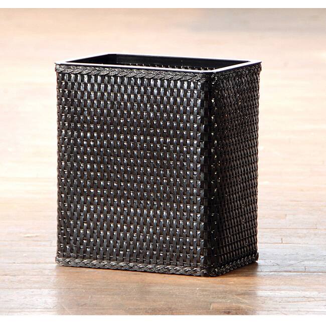Carter Rectangular Woven Wastebasket