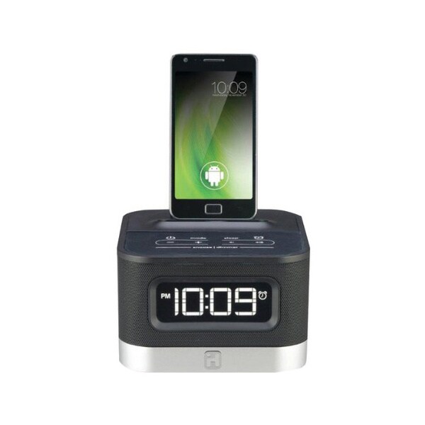 iHome iC50BY Alarm Clock Speaker Dock for Android