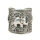 Handmade Karen Hill Tribe Sterlling Silver Jungle Elephant Family Ring (Thailand) - Thumbnail 0
