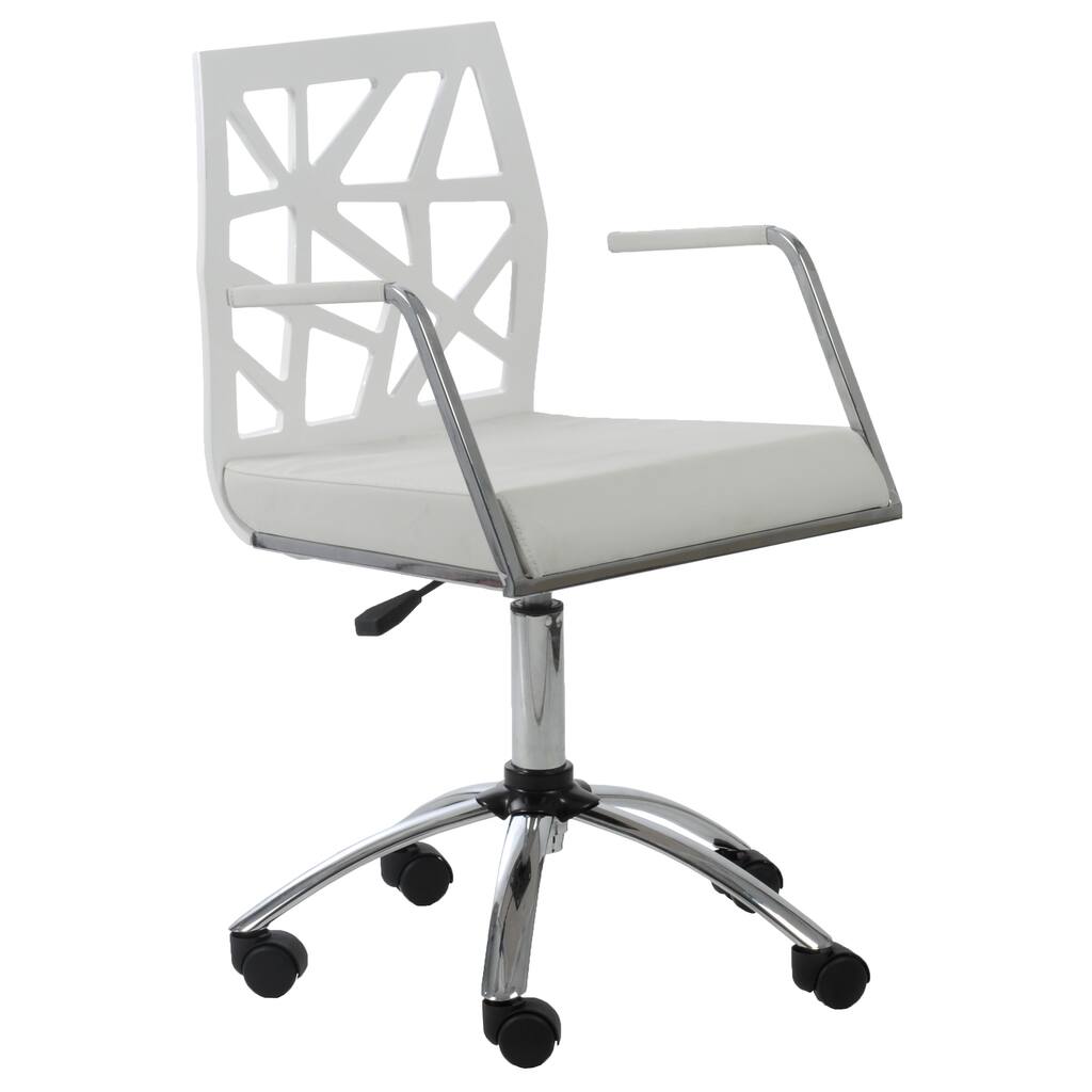 Sophia White Office Chair